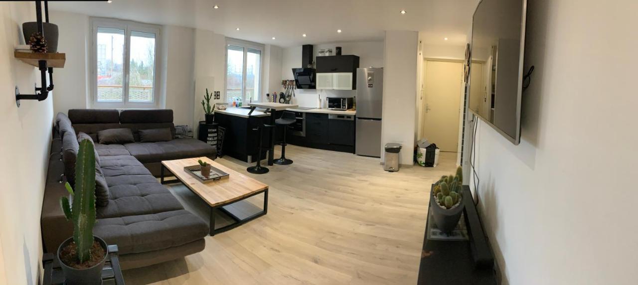 Appartement De Adrien Garage Prive Charleville-Mézières Dış mekan fotoğraf